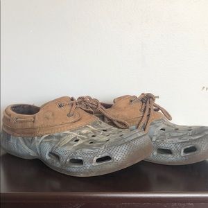 Camo Crocs